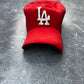 Ceramic LA Dodgers Cap Sculpture (Red) - Figurative Sculpture