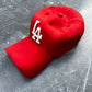 Ceramic LA Dodgers Cap Sculpture (Red) - Figurative Sculpture