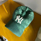 NY Yankees Ceramic Cap Sculpture (Green) - Figurative Sculpture