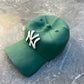 NY Yankees Ceramic Cap Sculpture (Green) - Figurative Sculpture