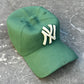 NY Yankees Ceramic Cap Sculpture (Green) - Figurative Sculpture