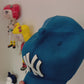 NY Yankees Ceramic Cap Sculpture (Blue) - Figurative Sculpture