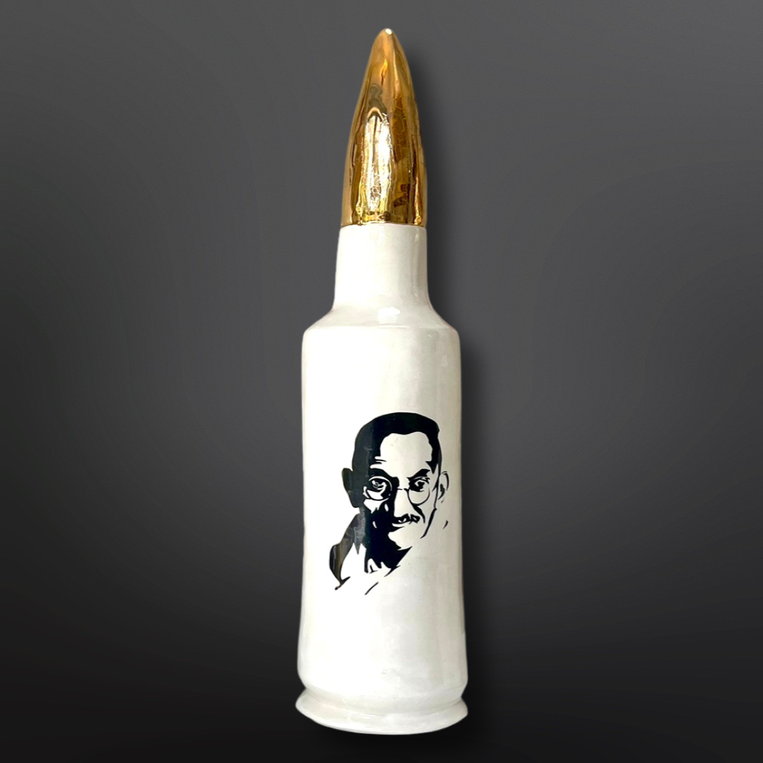 Gandhi's Bullet of Peace