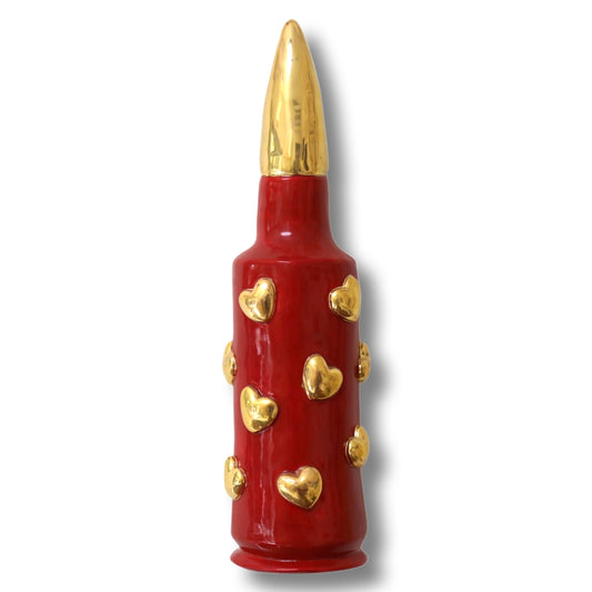 Red and Golden Hearts Bullet