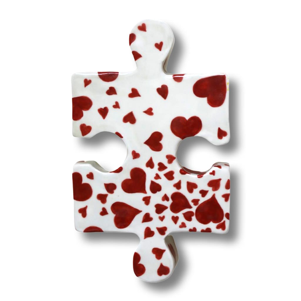 Heart Flow Ceramic Puzzle