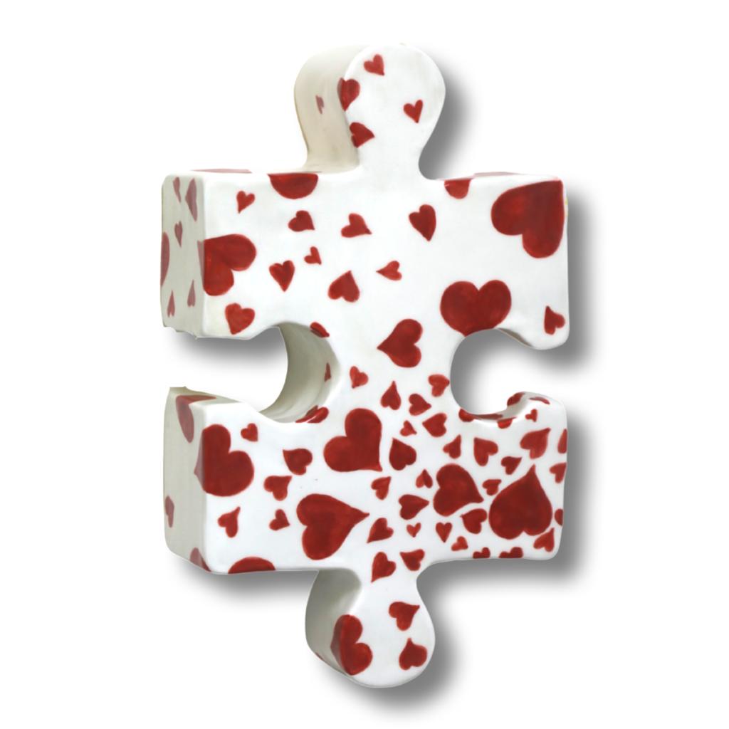 Heart Flow Ceramic Puzzle